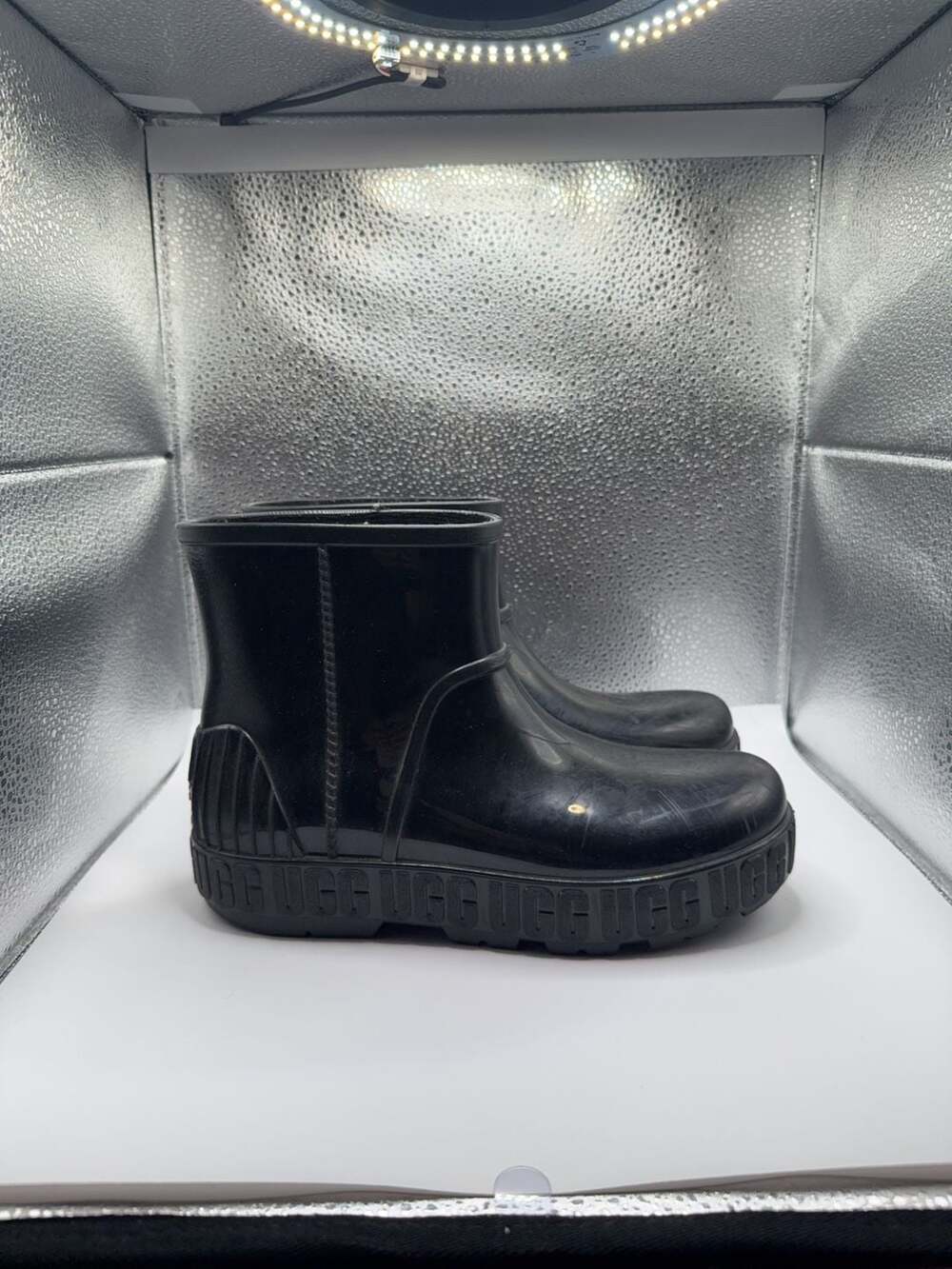 UGG Droplet Waterproof Rain Boots Black